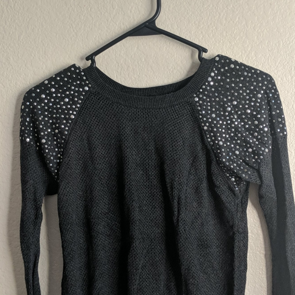 Express Dark Gray Sweater